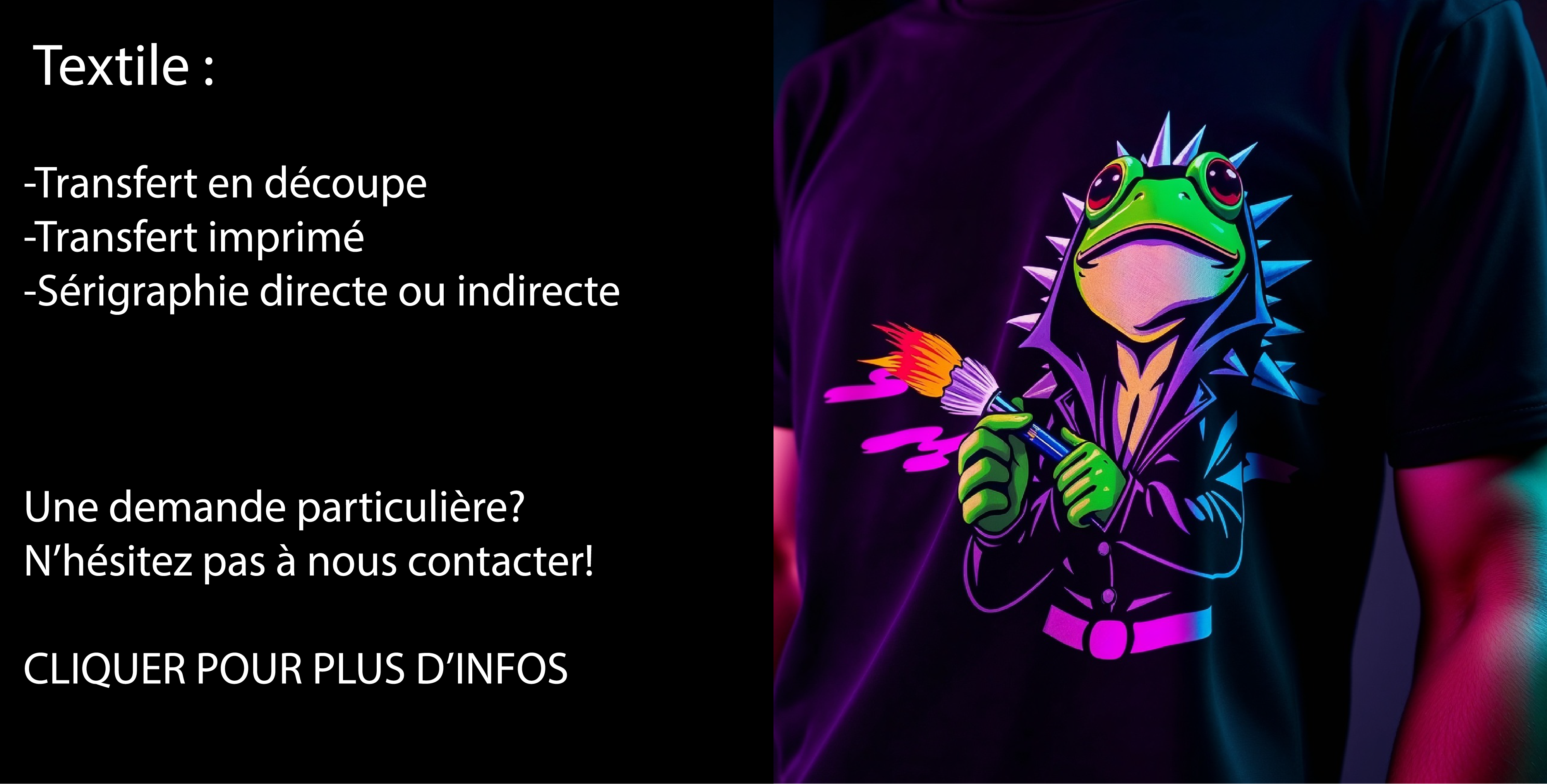 Textile personnalisé à Aigle – t-shirts et tenues pros FTM PUB