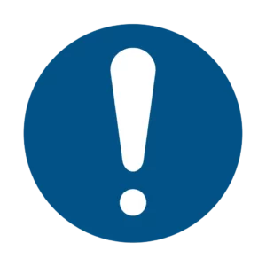 Sticker obligation M001 – obligation générale