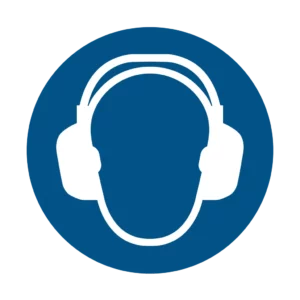 Sticker obligation M003 – port protection auditive obligatoire