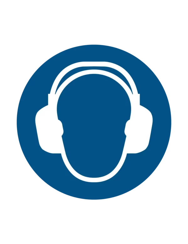 Sticker obligation M003 – port protection auditive obligatoire