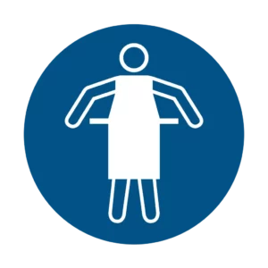 Sticker obligation M026 – port tablier protection obligatoire