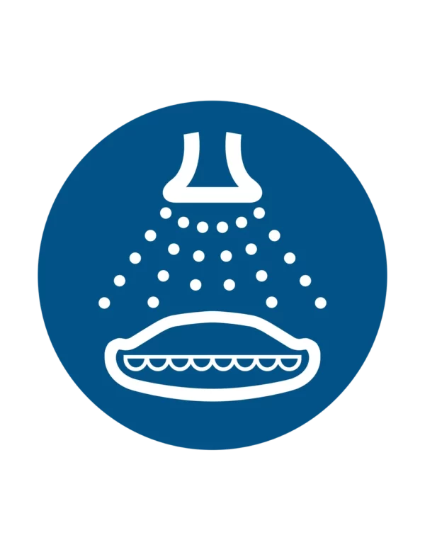 Sticker obligation M043 – activer pulvérisation canot obligatoire