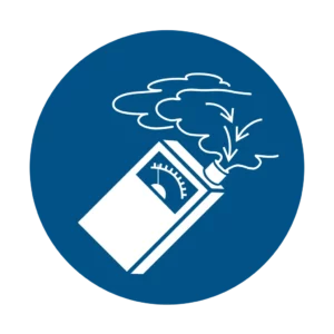Sticker obligation M048 – utiliser détecteur de gaz obligatoire