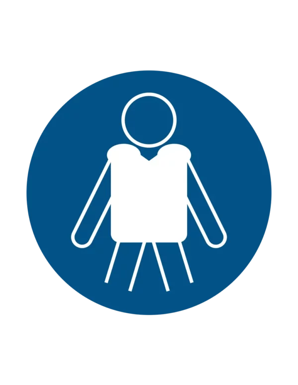 Sticker obligation M053 – port gilet sauvetage obligatoire