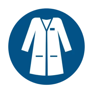 Sticker obligation M059 – port blouse laboratoire obligatoire