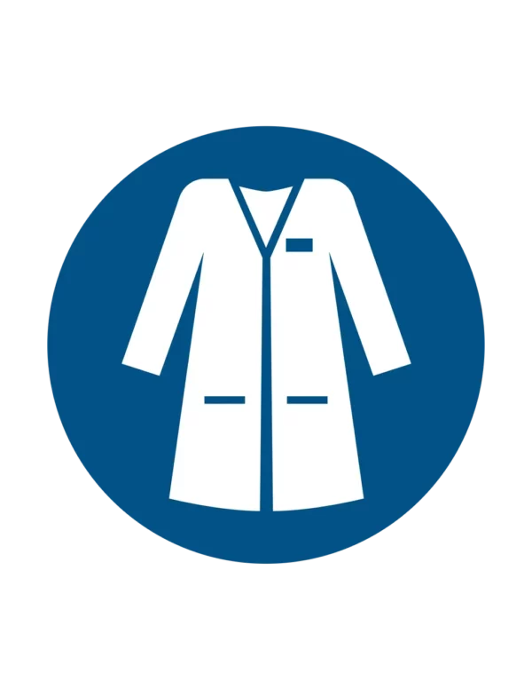 Sticker obligation M059 – port blouse laboratoire obligatoire