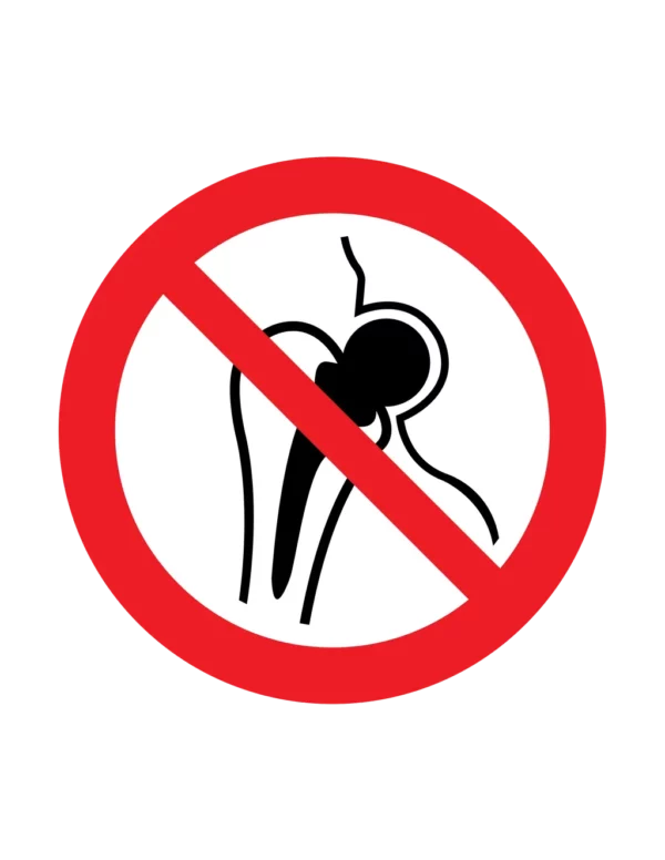 Panneau interdiction P014 – acces interdit implants metalliques | picto sécurité suisse