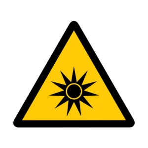 Sticker danger W025 – pictogramme rouleaux contre rotatifs | signalétique avertissement, zone à risque