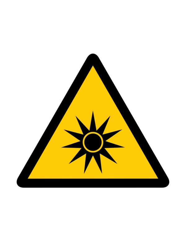 Sticker danger W025 – pictogramme rouleaux contre rotatifs | signalétique avertissement, zone à risque