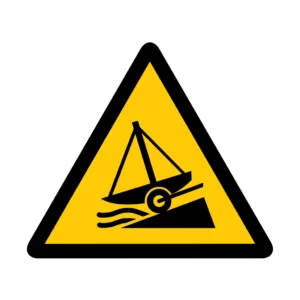 Sticker danger W042 – pictogramme arc electrique | signalétique avertissement, zone à risque