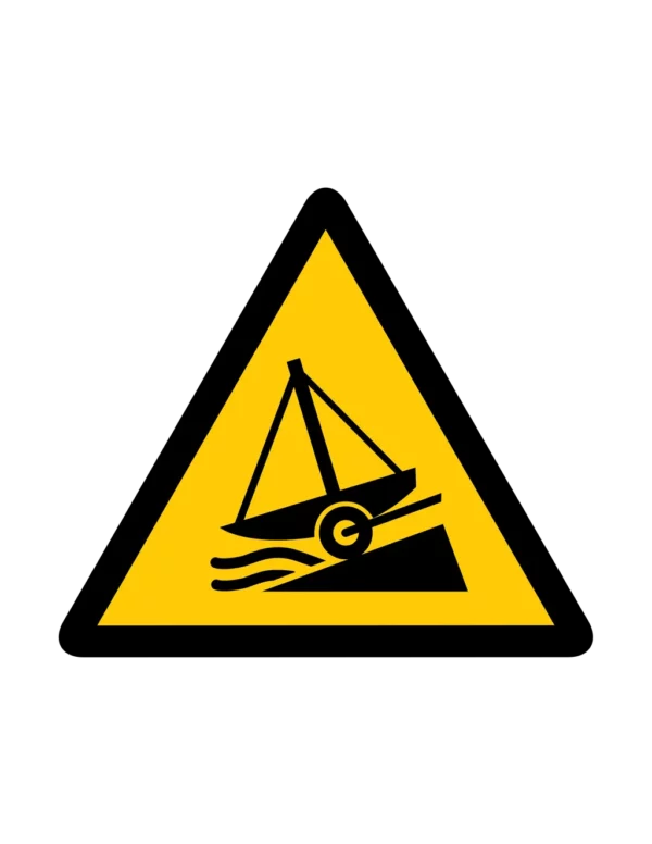 Sticker danger W042 – pictogramme arc electrique | signalétique avertissement, zone à risque