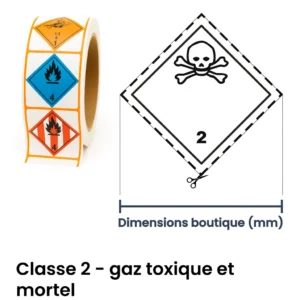 ADR classe 2 – gaz toxique