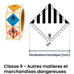 ADR classe 9 – matières diverses
