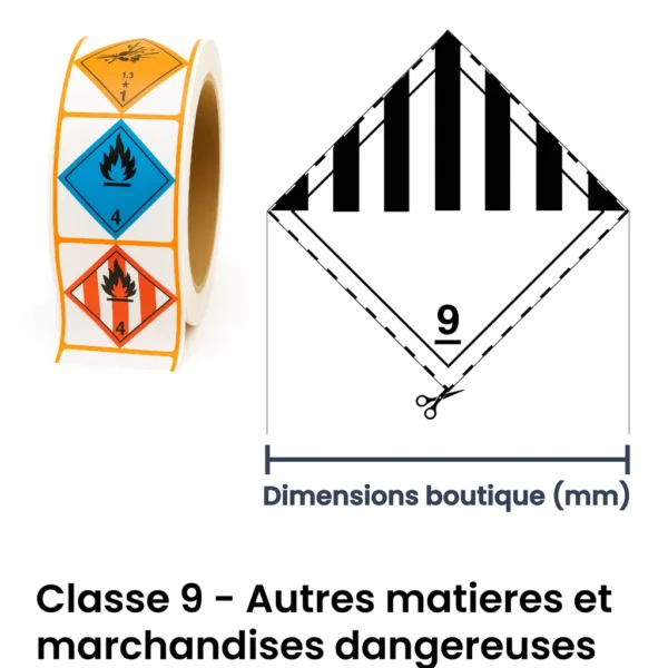 ADR classe 9 – matières diverses